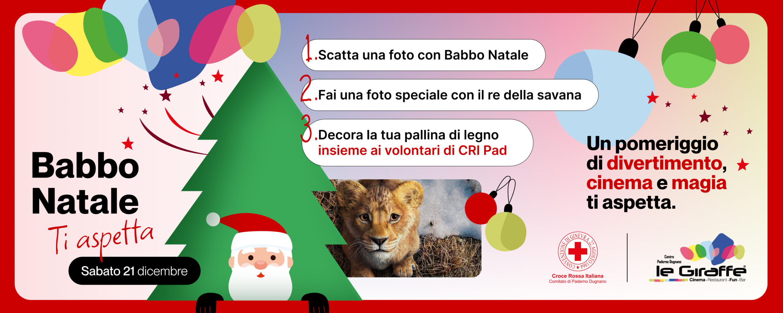 Un Pomeriggio Magico Con Babbo Natale E Croce Rossa Paderno Al